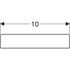 Uchwyt magnetyczny Geberit: 10x2x0.5cm, 