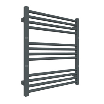 Grzejnik drabinkowy TERMA FIONA, podłączenie O8, wym. 660 x 580 mm, kolor szary granitowy RAL7026, moc 327W