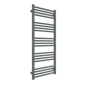 Grzejnik drabinkowy TERMA FIONA, podłączenie SX, wym. 1140 x 480 mm, kolor metaliczny szary, moc 471W