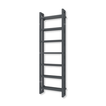 Grzejnik drabinkowy TERMA STAND, podłączenie P1, wym. 1610 x 500 mm, kolor szary antracytowy RAL7016 (farba), moc 872W