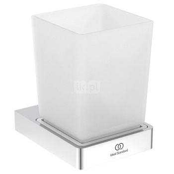 CONCA KUBEK Z UCHWYTEM KWAD. CHROM