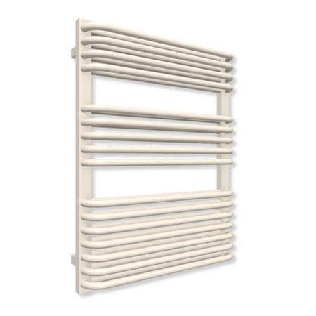 Grzejnik elektryczny TERMA TYTUS 820 x 640 mm, kolor biały kremowy RAL9001, moc 800 W, podłączenie E1, kabel przyłącze ts1/ss1