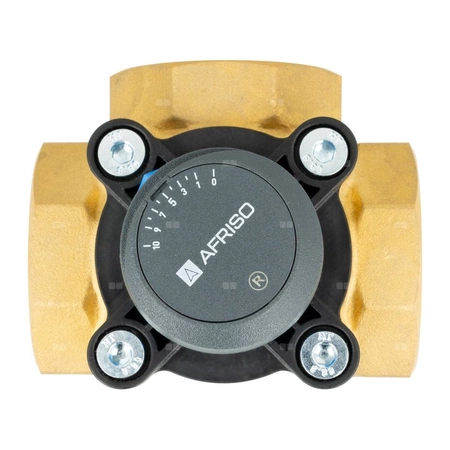 Zawór obrotowy trójdrogowy AFRISO ARV 387 Vario ProClick, mieszający, Siłownik elektryczny ARM 343, DN 50