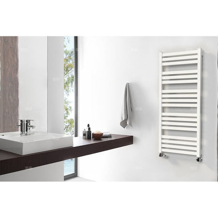 Grzejnik EBRO typ AEB 120/35 [21][09], podłączenie 21, kolor quartz 1