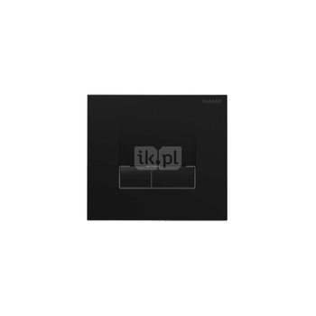Przycisk SMARTY czarny mat (Gorgiel, Cersanit Aqua, Target, Sintra)