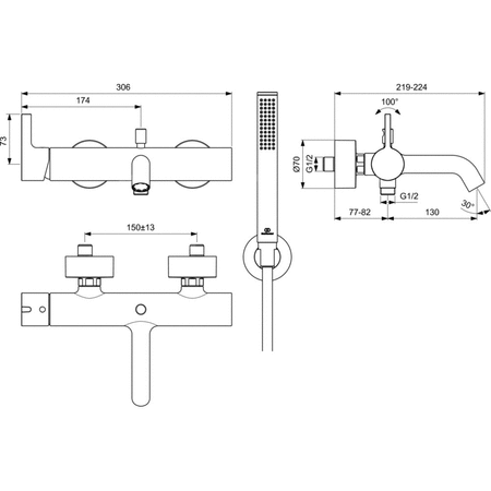 JOY BATERIA WANN-NATRYSKOWA