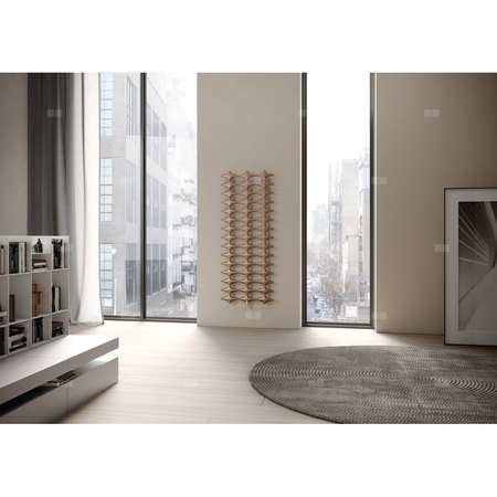 Grzejnik drabinkowy KERMI Ideos-V BH, wym. 1133 x 508 mm, kolor biały, moc 383W