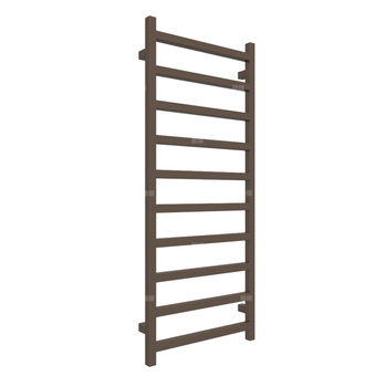 Grzejnik drabinkowy TERMA SIMPLE, podłączenie SX, wym. 1200 x 500 mm, kolor brązowy ziemisty RAL8028, moc 440W