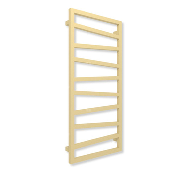 Grzejnik drabinkowy TERMA ZIGZAG, podłączenie ZX, wym. 1310 x 500 mm, kolor mosiądz (farba), moc 490W