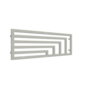 Grzejnik drabinkowy TERMA ANGUS H, podłączenie Y7, wym. 440 x 1300 mm, kolor srebrny połysk, moc 538W