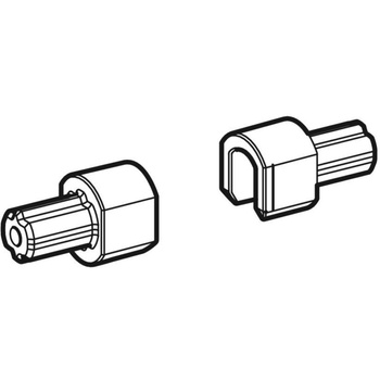 Zestaw bolców do siedziska i pokrywy deski sedesowej, do Geberit AquaClean Sela (produkowanych do 2018 roku) (2 szt.)