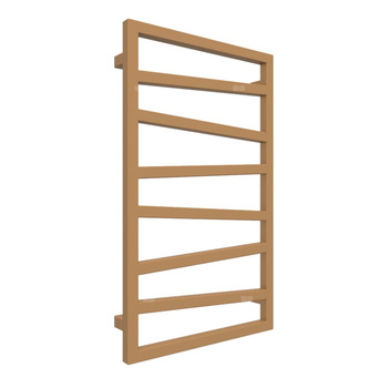 Grzejnik drabinkowy TERMA ZIGZAG, podłączenie Z1, wym. 835 x 500 mm, kolor Cu, moc 320W