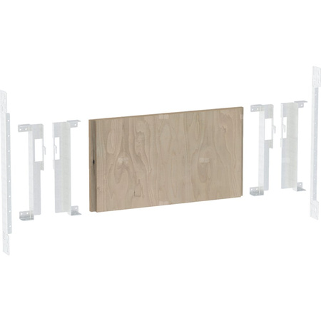 Płyta montażowa Geberit Duofix do umywalki z szafką pod umywalkę i dwoma bateriami z wylewką