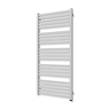 Grzejnik elektryczny TERMA MARLIN ONE 1180 x 530 mm, kolor srebrny metalik, moc 600 W, podłączenie E1, kabel prosty bez wtyczki szary