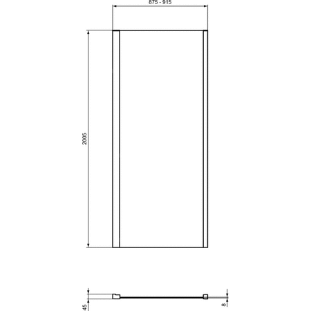 IS I.LIFE S.PANEL 90 UNHAND IC BRT/SC