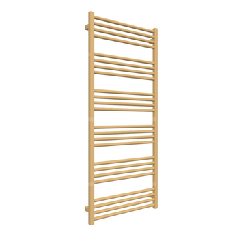 Grzejnik drabinkowy TERMA FIONA, podłączenie ZX, wym. 1380 x 600 mm, kolor złoty połysk