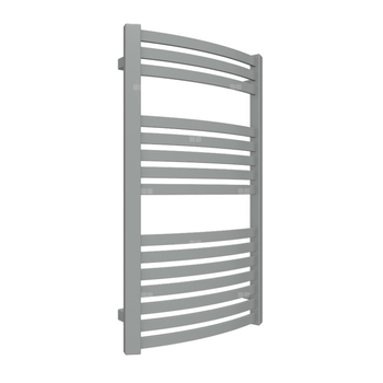 Grzejnik drabinkowy TERMA DEXTER, podłączenie SX, wym. 860 x 500 mm, kolor szary drogowy a RAL7042, moc 394W