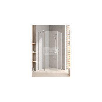 Kermi kabina pięciokątna PEGA 50R 1000x2000 965-990 SIHG SR Opaco Clean