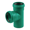 Trójnik MAGNAPLAST KG 2000 KGEA 87.5' PP-md DN 200 x DN 160 x DN 200 (ww x ww x wz), kolor zielony