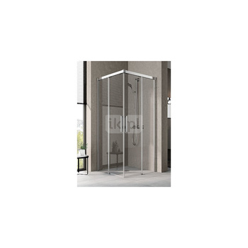 Kermi wejście narożne Nica C2L 1130x1850 1090-1115 SIHG SR Opaco Clean