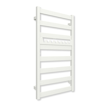 Grzejnik elektryczny TERMA VIVO 910 x 500 mm, kolor biały soft, moc 400 W, podłączenie E8, kabel przyłącze ts1/ss1