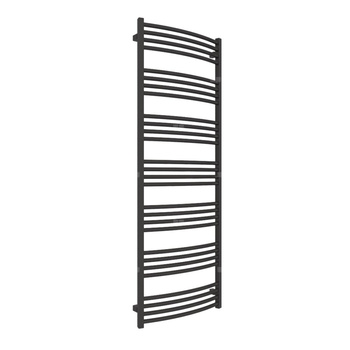 Grzejnik drabinkowy TERMA LENA, podłączenie SX, wym. 1620 x 586 mm, kolor brązowy czarny RAL8022, moc 799W