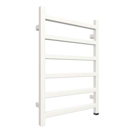 Grzejnik elektryczny TERMA SIMPLE ONE 500 x 720 mm, kolor biały drogowy RAL9016, moc 300 W, podłączenie E8, kabel prosty z wtyczką 1,5m biały