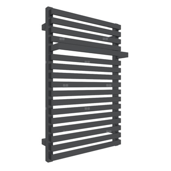 Grzejnik drabinkowy TERMA CITY, podłączenie ZX, wym. 780 x 500 mm, kolor czarny pieprz, moc 455W