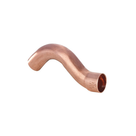 Obejście krótkie UNIPAK, Cu, 15 mm (lut wewnętrzny x lut zewnętrzny)