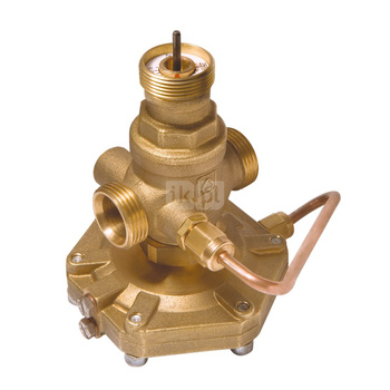 Regulator przepływu HERZ Kombiventil R mosiądz DN 25 Gwint zewnętrzny PN16