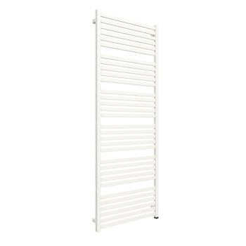 Grzejnik elektryczny TERMA MARLIN ONE 630 x 1680 mm, kolor biały drogowy RAL9016, moc 1000 W, podłączenie E8, kabel spiralny z wtyczką 2,5m biały