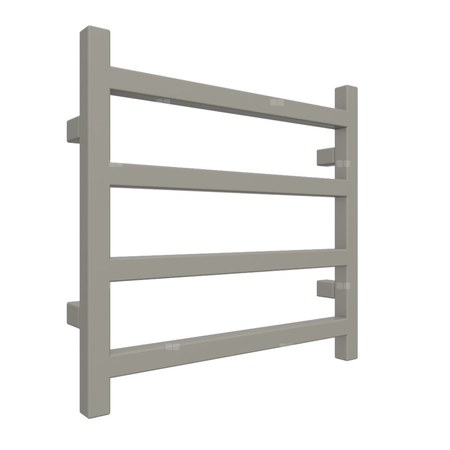 Grzejnik drabinkowy TERMA SIMPLE, podłączenie SX, wym. 480 x 500 mm, kolor metaliczny kamień, moc 173W