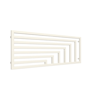 Grzejnik drabinkowy TERMA ANGUS H, podłączenie Y2, wym. 600 x 1620 mm, kolor nowoczesna kość słoniowa, moc 841W