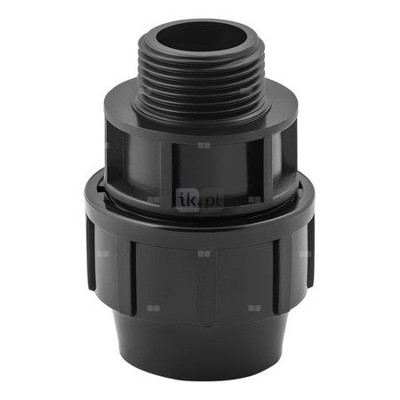 Złączka skręcana z gwintem zewnętrznym do rur PE PN16 40 mm x 1 1/4