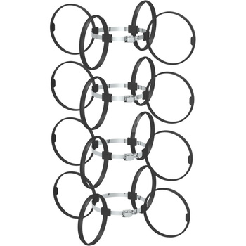 CONCEPT Uchwyt centrujący rurę spalinową systemu   PP-FLEX Ø 80 (4szt.)