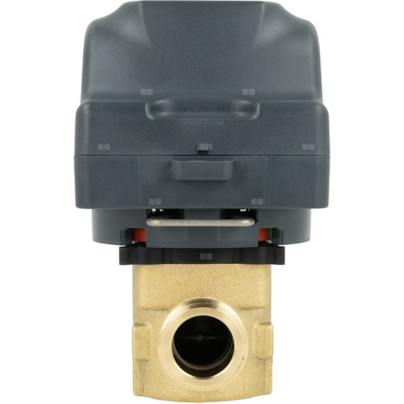 2-drogowy zawór strefowy AZV 442, DN15, G3/4", Kvs 10, 230 V AC, NC