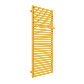 Grzejnik drabinkowy TERMA CITY, podłączenie Z8, wym. 1320 x 500 mm, kolor żółty kadmowy RAL1021, moc 739W