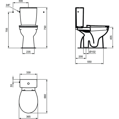 E/VIT KOMPAKT 4.5/3 NC S&C WHT (C)