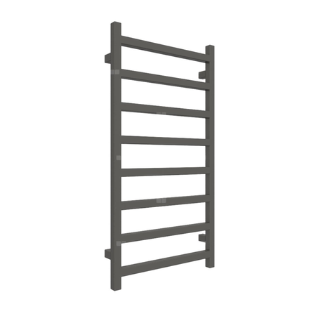 Grzejnik drabinkowy TERMA SIMPLE, podłączenie SX, wym. 960 x 500 mm, kolor szary ciemny RAL7022, moc 351W