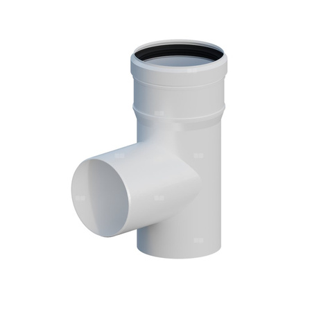 Trójnik PP DN60mm z uszczelką [EPDM]