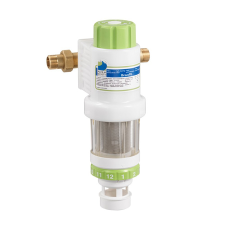 Filtr mechaniczny, samoczyszczący, sterowanie ręczne przepływem wstecznym 10 bar 1"1/4 - 90µ - 5000l/h