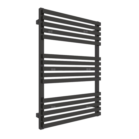 Grzejnik drabinkowy TERMA QUADRUS SLIM, podłączenie SX, wym. 870 x 600 mm, kolor heban, moc 559W