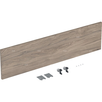 Front szuflady do dolnej szafki pod umywalkę GEBERIT iCon, kol. orzech włoski hickory melamina, struktura drewna szer.900 mm