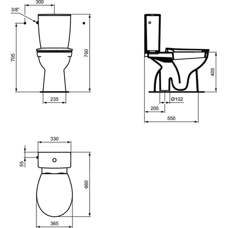 SANDRINGHAM 21 DESKA SEDESOWA WOLNOOP.
