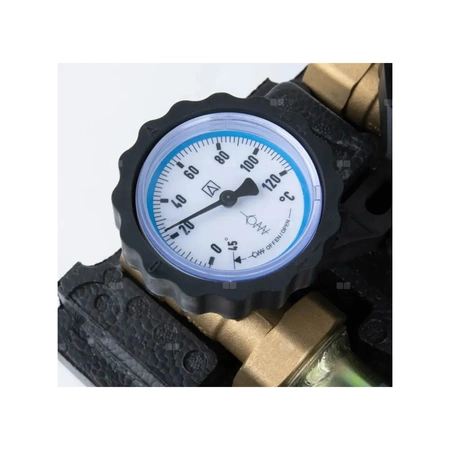 Grupa pompowa PrimoTherm K 180-2 DN25 GP 3-WM, pompa Grundfos UPM3 Hybrid, zawór mieszający ARV Kvs  Vario