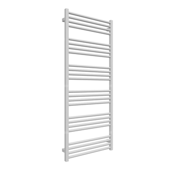 Grzejnik drabinkowy TERMA FIONA, podłączenie O1, wym. 1380 x 580 mm, kolor efekt chromu