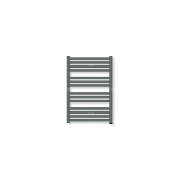 Grzejnik elektryczny TERMA MARLIN ONE 780 x 530 mm, kolor grafit, moc 400 W, podłączenie E8, kabel prosty bez wtyczki czarny