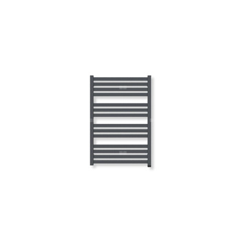 Grzejnik elektryczny TERMA MARLIN ONE 780 x 530 mm, kolor nowoczesna szarość, moc 400 W, podłączenie E1, kabel prosty bez wtyczki czarny