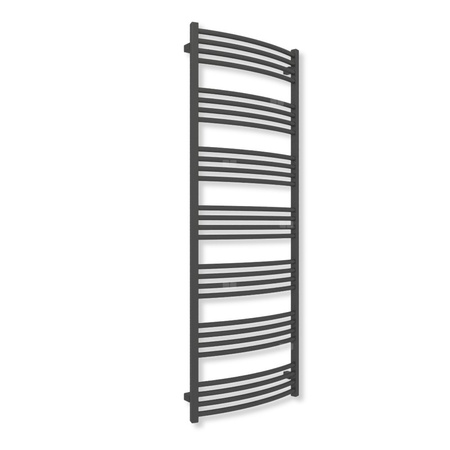 Grzejnik drabinkowy TERMA LENA, podłączenie Z1, wym. 1620 x 600 mm, kolor heban (farba), moc 815W