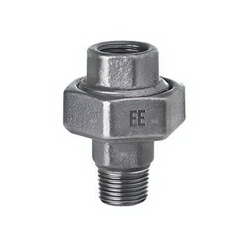 Śrubunek ODLEWNIA ZAWIERCIE U2/59oru/331oru żeliwo (ocynk) 1 1/4'' (GW x GZ), z uszczelką